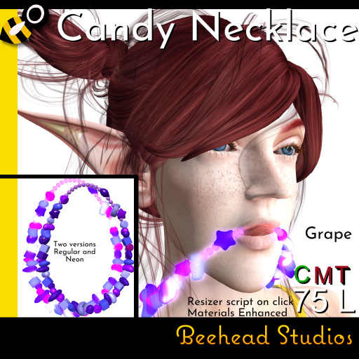 Candy Necklace Grape