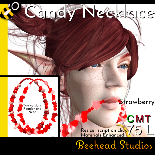Candy Necklace Strawberry