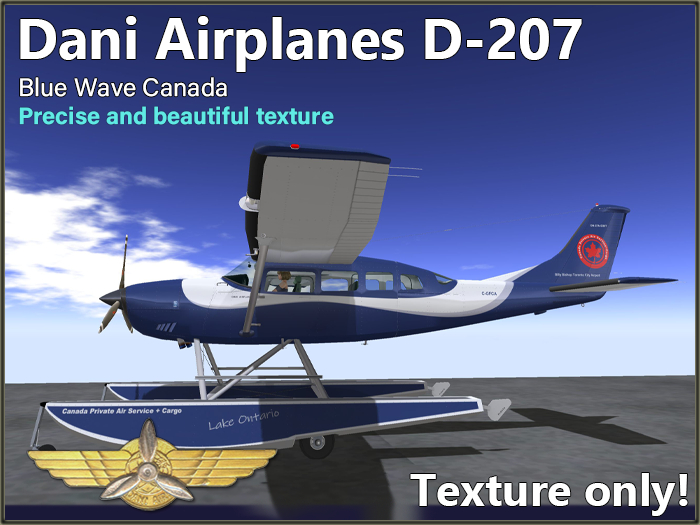 Paint D-207 (Blue Wave Canada)