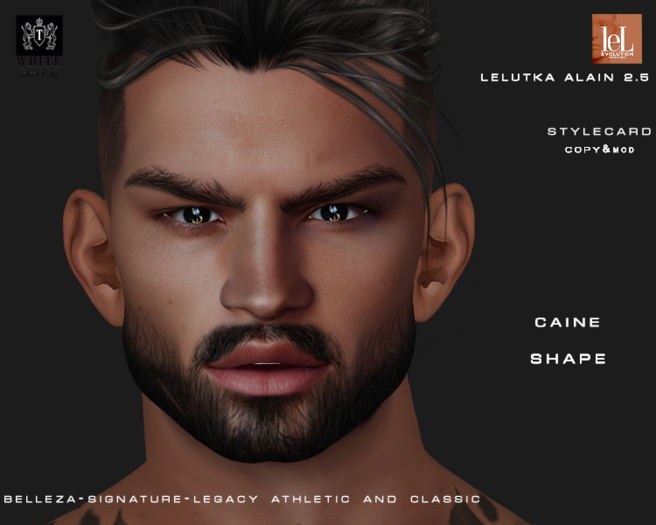 ::TW:: SHAPE CAINE LELUTKA  HEAD ALAIN 2.5 