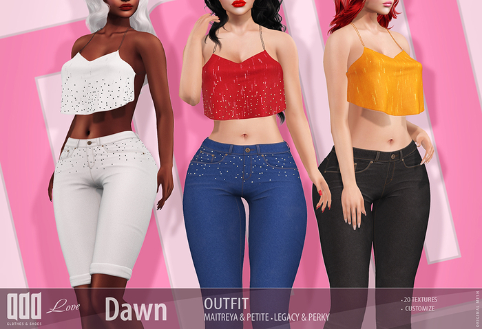 [ADD] Dawn Outfit - MEGAPACK