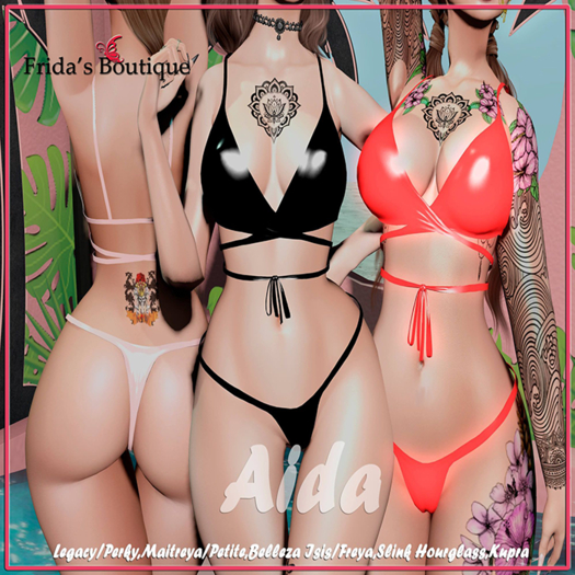 [FB] Aida Swimsuit FATPACK