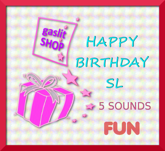 5 x Sounds *Happy Birthday SL*