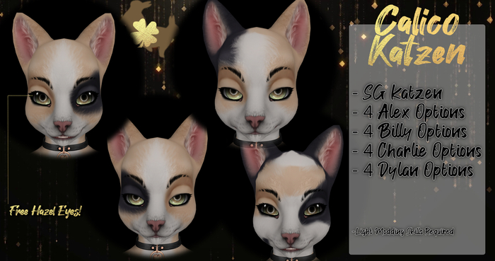 .::F::. Calico Katzen Add-Ons