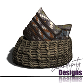 Serendipity Designs - Hidalgo LR - Pillow Basket 