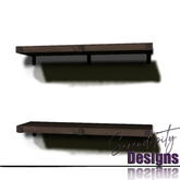 Serendipity Designs - Hidalgo LR - Wall Shelves
