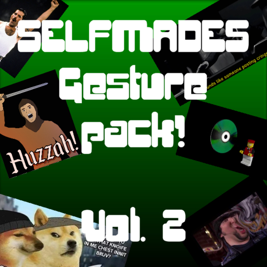 Second Life Marketplace - Selfmades Random Funny Gesture Pack! Vol 2