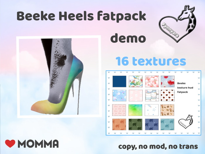 demo Beeke heels fatpack Momma