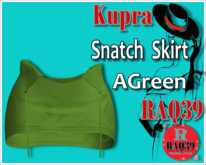[R39] Kupra Snatch Skirt AGreen