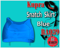 [R39] Kupra Snatch Skirt Blue