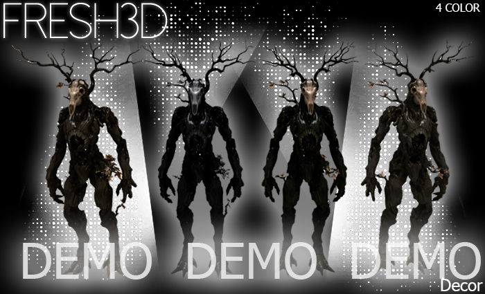 FRESH3D Tree Skull Man DEMO