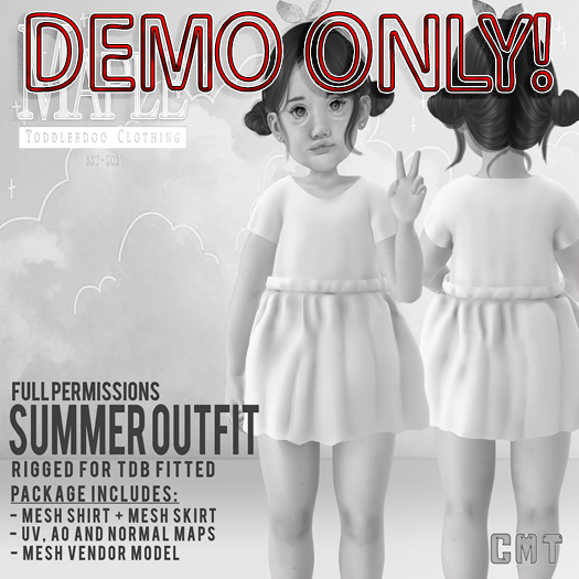 {m} FULL PERM: SUMMER OUTFIT - DEMO ONLY