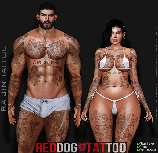 REDDOG TATTOO -RAIJIN TATTOO