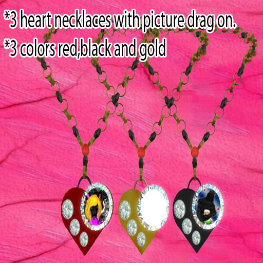 *AN* Valentine Heart Necklaces