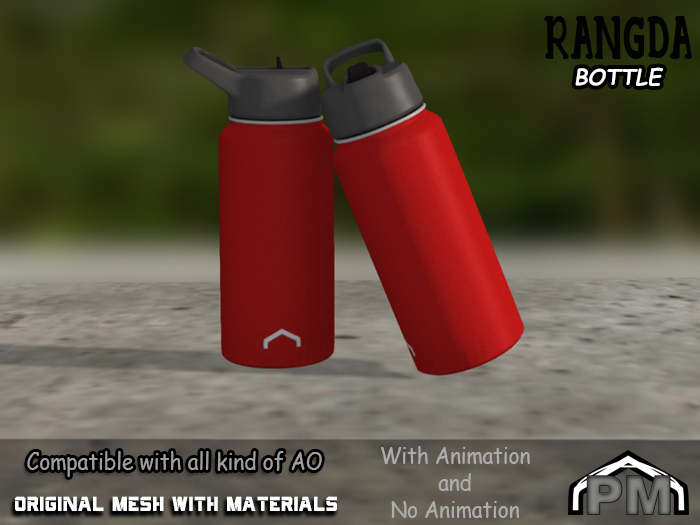 :PM: Bottle Rangda - Red