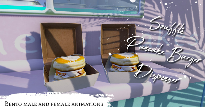 [S.S] Souffle Pancake Burger(Dispenser)