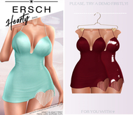 ERSCH - Hearty dress solid -blood-