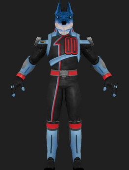 Second Life Marketplace - power rangers SPD shadow ranger avatar