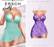 ERSCH - Hearty dress pat -violetspots-