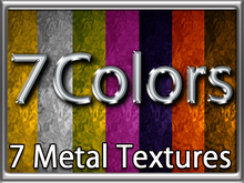 Zoy Texture [ Ancient Metal ] Seamless - 7 Colors