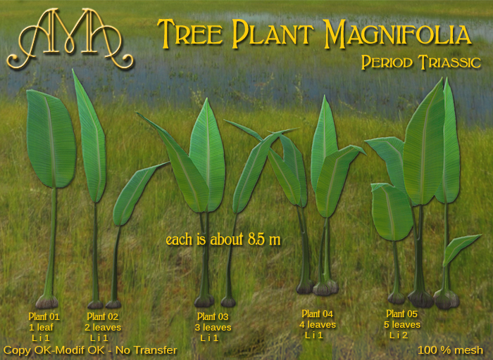 Trees Plants Prehistoric Magnifolia (mesh)