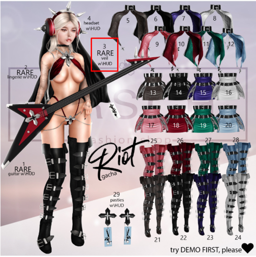 07. ERSCH - Riot Gacha {Legacy} jacket -violet-