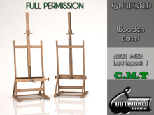 .::QUTWORLD Wooden Easel::.FP