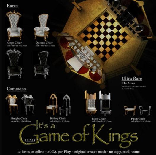 22769 ~ [bauwerk] The Rook Black / Silver COMMON