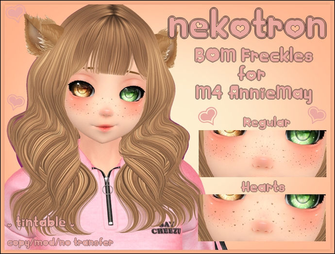 [Nekotron] M4 AnnieMay Freckles (BOM)