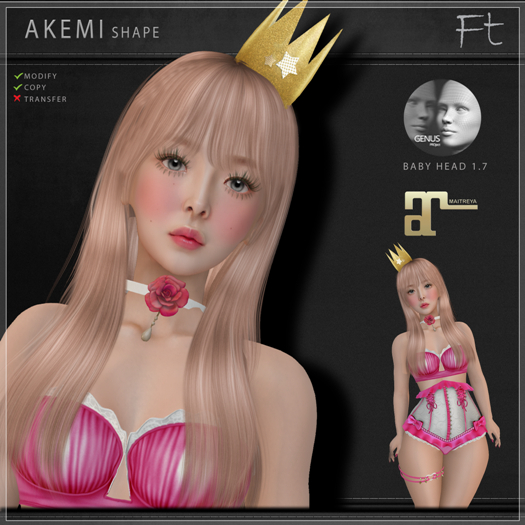 [Ft] Fravoisse's tips - Shape Akemi For Genus Baby Head