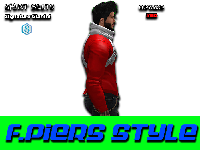 ~Shirt Belt Red~FTP Styles