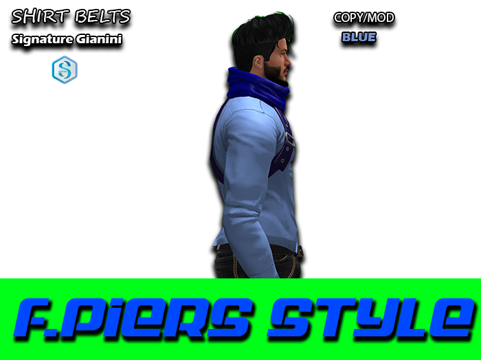 ~Shirt Belt Blue~FTP Styles