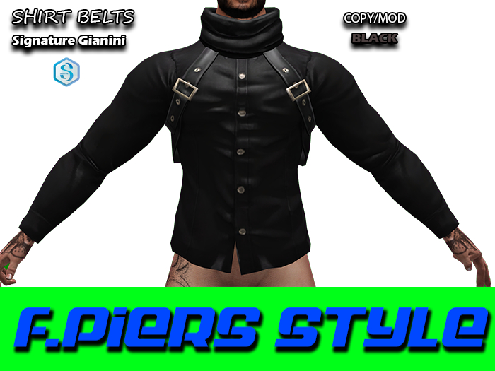 ~Shirt Belt Black~FTP Styles