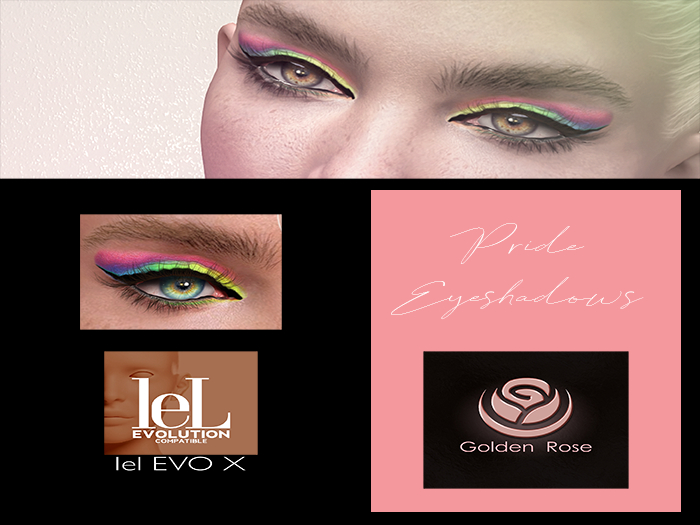 Golden Rose - Pride Eyeshadow - Lel EvoX