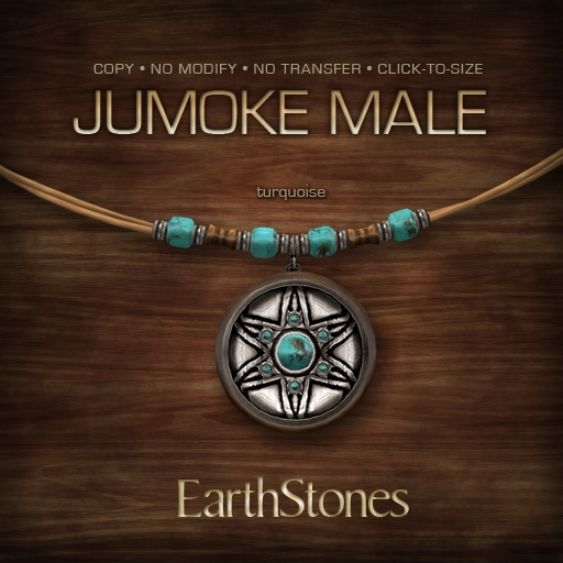 EarthStones Jumoke Male - Turquoise (BOX)
