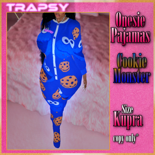 !TRAPSY PAJAMAS - Cookie Monster