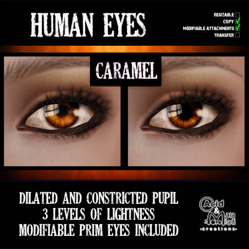 .:A&M:. Human Eyes - Caramel
