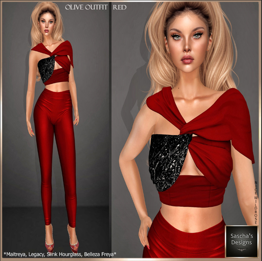 SAS - Olive Red Outfit (MB)  