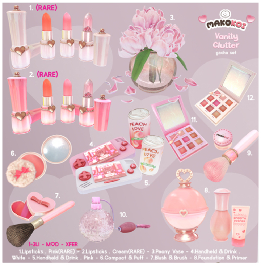 MAKOKOI - Vanity Cluster *Full Set*