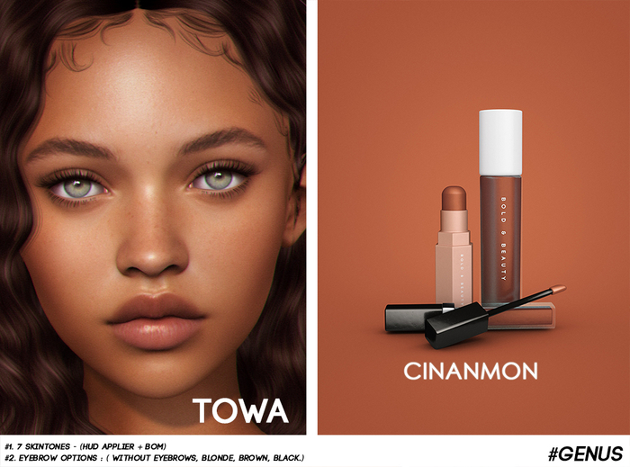 Bold & Beauty :: Towa (Genus App) - Cinnamon.