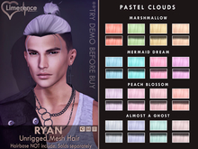{Limerence} Ryan hair-Pastel clouds