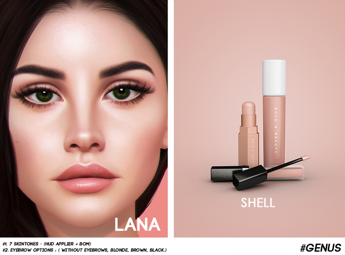 Bold & Beauty :: Lana (Genus App) - Shell.