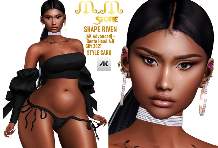 M.M STORE SHAPE RIVEN [AK Advanced] - Bento Head 4.0 Gift 2021