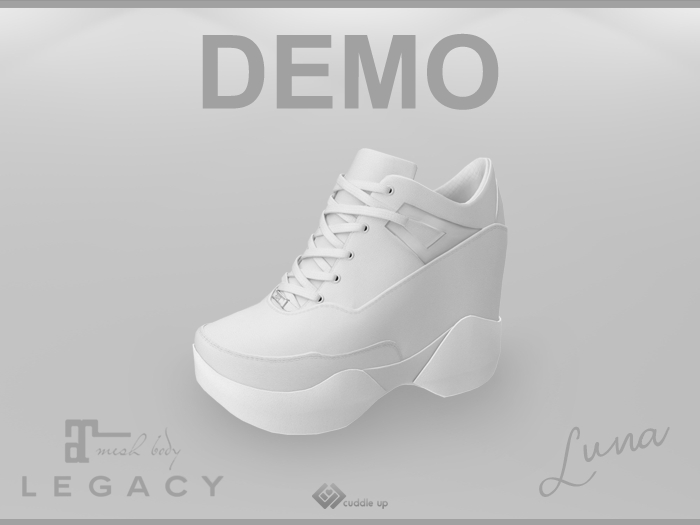 Cuddle Up - Luna Wedge Sneakers [Demo]