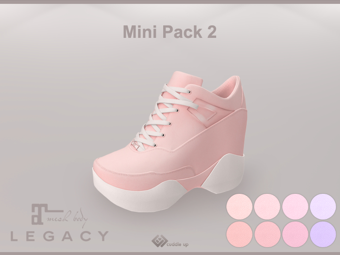 Cuddle Up - Luna Wedge Sneakers [Mini Pack 2]