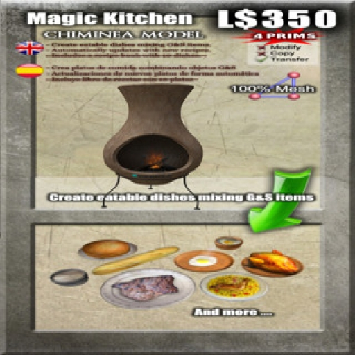 Magic Kitchen - Chiminea Model [G&S]