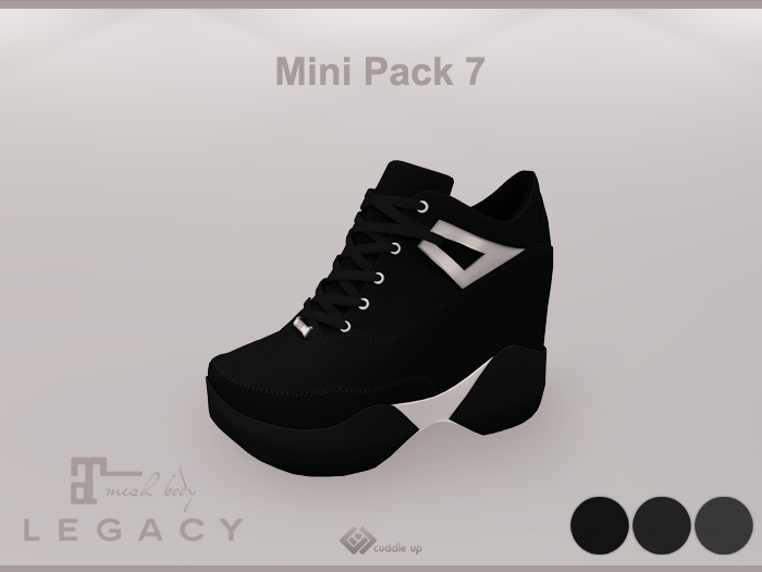 Cuddle Up - Luna Wedge Sneakers [Mini Pack 7]