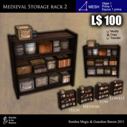 Medieval storage rack 2 [G&S]