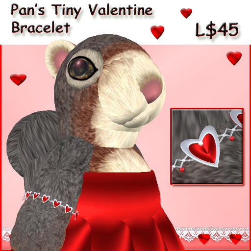 Pan's Tiny Valentine Bracelet
