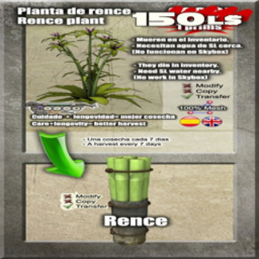 Second Life Marketplace - Planta de rence / Rence plant [G&S]